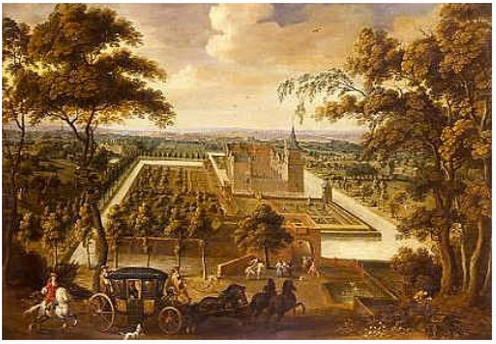 Vista di Hemiksem Castle